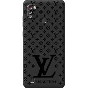 Черный чехол BoxFace Tecno Pop 4 Pro LV Style