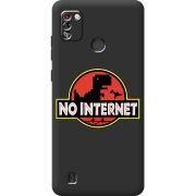 Черный чехол BoxFace Tecno Pop 4 Pro No Internet