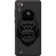 Черный чехол BoxFace Tecno Pop 4 Pro Gorilla
