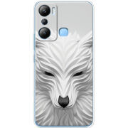 Чехол BoxFace Infinix Hot 20i White Wolf