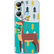 Чехол BoxFace Infinix Hot 20i Foresty Deer