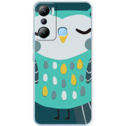 Чехол BoxFace Infinix Hot 20i Green Owl