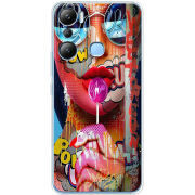 Чехол BoxFace Infinix Hot 20i Colorful Girl
