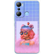 Чехол BoxFace Infinix Hot 20i Girl in the Clouds