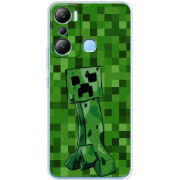 Чехол BoxFace Infinix Hot 20i Minecraft Creeper