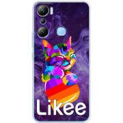 Чехол BoxFace Infinix Hot 20i Likee Cat