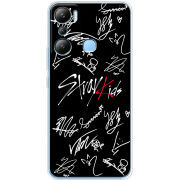 Чехол BoxFace Infinix Hot 20i Stray Kids автограф