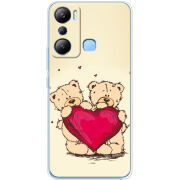 Чехол BoxFace Infinix Hot 20i Teddy Bear Love