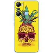 Чехол BoxFace Infinix Hot 20i Pineapple Skull