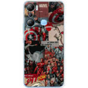Чехол BoxFace Infinix Hot 20i Marvel Avengers