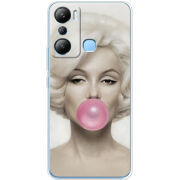 Чехол BoxFace Infinix Hot 20i Marilyn Monroe Bubble Gum