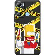 Черный чехол BoxFace Infinix Hot 20i White Bart