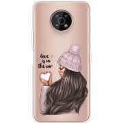 Прозрачный чехол BoxFace Nokia G50 love is in the air