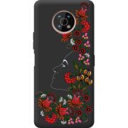 Черный чехол BoxFace Nokia G50 3D Ukrainian Muse