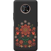 Черный чехол BoxFace Nokia G50 Ukrainian Ornament