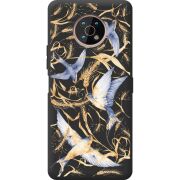 Черный чехол BoxFace Nokia G50 Ластівки