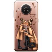 Прозрачный чехол BoxFace Nokia X10 Mommy Is My BFF