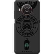 Черный чехол BoxFace Nokia X10 Dark Coffee