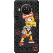 Черный чехол BoxFace Nokia X10 Yellow Fun
