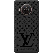 Черный чехол BoxFace Nokia X10 LV Style