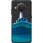 Черный чехол BoxFace Nokia X10 Lighthouse