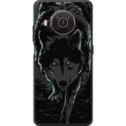 Черный чехол BoxFace Nokia X10 Wolf