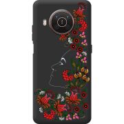 Черный чехол BoxFace Nokia X10 3D Ukrainian Muse