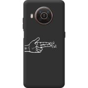 Черный чехол BoxFace Nokia X10 Pew Pew