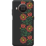Черный чехол BoxFace Nokia X10 Ethno