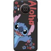 Черный чехол BoxFace Nokia X10 Гавайський гість Stich