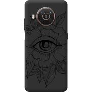 Черный чехол BoxFace Nokia X10 Eye