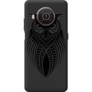 Черный чехол BoxFace Nokia X10 Owl