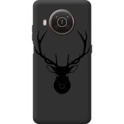 Черный чехол BoxFace Nokia X10 Deer