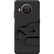 Черный чехол BoxFace Nokia X10 Sportcar