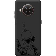 Черный чехол BoxFace Nokia X10 