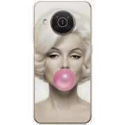 Чехол BoxFace Nokia X20 Marilyn Monroe Bubble Gum
