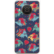 Чехол BoxFace Nokia X20 Flying Elephants