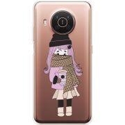 Прозрачный чехол BoxFace Nokia X20 Winter Morning Girl