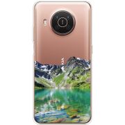 Прозрачный чехол BoxFace Nokia X20 Green Mountain