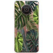 Прозрачный чехол BoxFace Nokia X20 Palm Tree