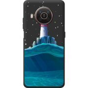Черный чехол BoxFace Nokia X20 Lighthouse