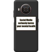 Черный чехол BoxFace Nokia X20 