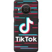 Черный чехол BoxFace Nokia X20 Tik Tok