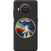 Черный чехол BoxFace Nokia X20 NASA