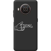 Черный чехол BoxFace Nokia X20 Pew Pew