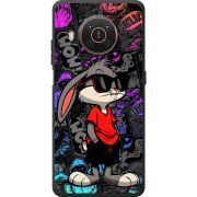 Черный чехол BoxFace Nokia X20 Малий вухань