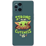 Чехол BoxFace OPPO Find X3 Pro Strong in me Cuteness is