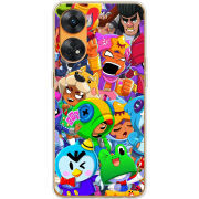 Чехол BoxFace OPPO Reno 8T 4G friends brawl stars