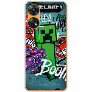 Чехол BoxFace OPPO Reno 8T 4G Minecraft Graffiti