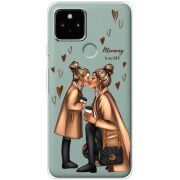 Прозрачный чехол BoxFace Google Pixel 5A Mommy Is My BFF